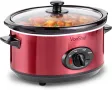 Уред за бавно готвене VonShef 50 339 Slow Cooker 3.5л 170W Съд за готвене с капак Оризовар, снимка 2