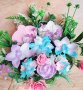 Букети от сапунени цветя, снимка 1 - Подаръци за жени - 44488038