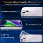 Нов прозрачен калъф кейс гръб за iPhone 14 Plus + 2 броя протектори за екран Защита Айфон, снимка 5
