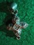 СРЕБЪРНО МИНИАТЮРНО СКЪПОЦЕННО КРЪСТЧЕ СРЕБРО 925 с ИНКРУСТИРАНИ КАМЪНИ ЦИРКОНИ 25678, снимка 13