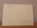 Старинна соц картичка с Гагарин и автограф принт 1961г. за колекционери, снимка 2