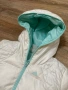 Оригинална дамска пухенка adidas Logo Printed White Puffer Jacket , XS размер , снимка 7