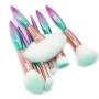 Комплект "Еднорог" от 7 разноцветни четки за грим HZS91, снимка 4