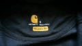 Carhartt Midweight Zip Front Sweatshirt K350 размер S Горница W4-334, снимка 13
