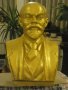 Ленин Бюст гипс 80x60 см., снимка 1 - Антикварни и старинни предмети - 40300156