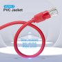 Vention Кабел LAN UTP Cat.6 Patch Cable - 2M Red - IBERH, снимка 5