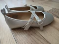Детски обувки тип пантофки сребристи, снимка 1