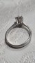 Сребърен пръстен 925 с централен камък , снимка 5