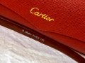 Cartier висок клас мъжки слънчеви очила с дървени дръжки, снимка 14