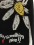 Черен пуловер Desigual с пайети „Say something nice“ (размер S) , снимка 6