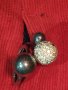 СТАР СРЕБЪРЕН ВИНТИДЖ ТОПЧЕСТ АРТ ДИЗАЙНЕРСКИ ПРЪСТЕН с БЯЛ ЕМАЙЛ и КРИСТАЛЧЕТА 19446, снимка 18