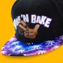 Шапка Cayler & Sons snapback Wake 'n Bake черна / tie dye / mc (CAY-CC- Колекция, снимка 11