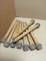 Комплект Соц Стари Дървени Пера Шпиндели Бобини 9бр., снимка 5
