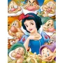 Снежанка и Седемте джуджета детски 5D гоблен диамантен картина мозайка направа по схема с камъчета, снимка 2