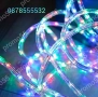 Коледен светещ Led маркуч RGB в магична многоцветна свелина, снимка 8