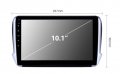 PEUGEOT 2008 208 2012-2019 - 9'' Навигация Android, снимка 5