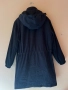 Дълго черно зимно яке с качулка и много джобове М размер с ластик в талията който се стяга 🖤, снимка 10