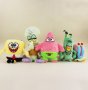Гари Охлюв Господин Сепия Патрик Рак Спондж боб Sponge Bob Спонджбоб SpongeBob плюшена играчка, снимка 2