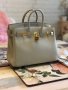 чанта Ермес Бъркин мини*HERMES BIRKIN 35 ETOUPE TOGO GOLD HARDWARE, снимка 5