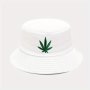 БЯЛА шапка тип идиотка изобразена марихуана