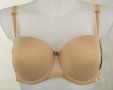 Бежов сутиен бриджитка с повдигащ ефект марка Samanta 85D, снимка 2