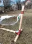 масивна стойка с два хамака и мрежа против насекоми, снимка 3