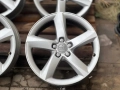 5х112 19 Цола Оригинални Джанти Audi А6 А7 А8 ET 29 J 7.5 Централен отвор 66.5 Без криво и заварки , снимка 3
