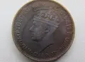 1 шилинг- Британска Западна Африка, серия,1945 г.-156 D, снимка 4