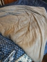 Нов Комплект от 3 части  кадифен дебел дългокосместо  зимно одеяло   + 2 калъфки за възглавници, снимка 9