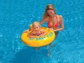 Надуваем пояс за бебета My Baby Float Intex,70 см, PVC, безопасен, жълт, снимка 1