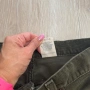 Calvin Klein кадифени панталони за жени W31 L32 Y2K Moms Jeans тъмнозелени, снимка 7