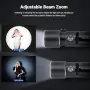Нова лампа NEEWER FL10 LED Фото Прожектор RGB 10W Zoom 10-60° CRI95+ 7500mAh осветление снимки, снимка 4