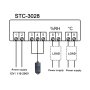 STC-3028, Контролер, температура и влага, влагомер, терморегулатор, 24V, 10A, снимка 7