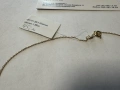 Златно колие с висулка 1.96гр.45см., снимка 2