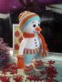 Подарък за Коледа. Снежен човек+Елен /Рудольф/, Двама приятели, Ръчно изработена, Плетена играчка, снимка 10