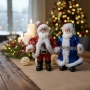 Декоративен дядо Коледа с пайети – Стилен акцент за всеки дом, снимка 5
