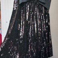 ZARA# черна с пайети# НОВА# вечерна рокля# размер XS, снимка 10 - Рокли - 42290496