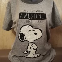 Snoopy -Ефектна блузка , снимка 1 - Тениски - 28006026