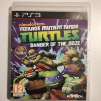 Teenage Mutant Ninja Turtles: Danger of the Ooze Костенурки игра за PS3 Playstation 3, TMNT, снимка 1 - Игри за PlayStation - 39853577