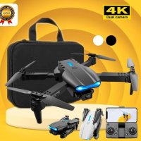 § Нови 3 цвята E99 PRO Dron 4k HD 2 камери WIFI FPV Въздушна фотография избягва препятствия Вносител, снимка 5 - Дронове и аксесоари - 39848913