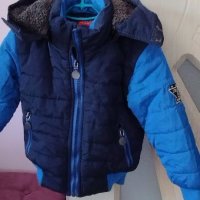 Зимно яке с качулка за 12месеца, снимка 1 - Бебешки якета и елеци - 38491137