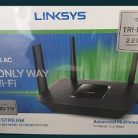 Чисто нов рутер Linksys AC2200, снимка 1 - Рутери - 44726573