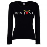 Дамска тениска BON JOVI 4, снимка 1 - Тениски - 32036692