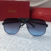 Cartier 2022 мъжки слънчеви очила с кожа 3 в 1, снимка 4 - Слънчеви и диоптрични очила - 38199786