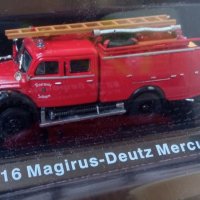Комплект пожарни автомобили De Agostini 1:72 , снимка 6 - Колекции - 38444828