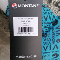 Продавам чисто нови качествени летни гети за тичане и туризъм Montane via it gaiter blue spark, снимка 8 - Спортна екипировка - 44495214