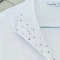Прекрасна бяла риза/блуза ENJOY LIFE, снимка 9 - Ризи - 40685102