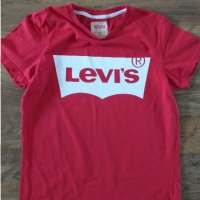 Levi's The Perfect Logo T-Shirt - страхотна дамска тениска , снимка 4 - Тениски - 29658182