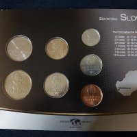 Словакия - Комплектен сет от 7 монети, снимка 2 - Нумизматика и бонистика - 37782540