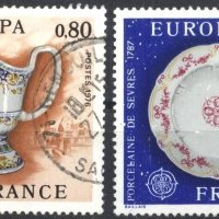 Клеймовани марки Европа СЕПТ 1976 от Франция, снимка 1 - Филателия - 33713832
